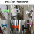 Door Handle Cover Wall Protection Bumper Door Stopper Silicone Door Stop Suction Cup Door Stop. 