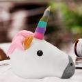 Unicorn Emoji Pillow Rainbow Pink Emoticon Cushion Soft Smiley 32cm -. 
