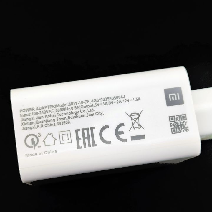 Redmi%20Note%209%20Pro%20Charger%20Original%20XiaoMi%2018W%20QC%203.0%20Fast%20EU%20Charging%20Wall%20Adapter%20For%20Mi%209%20Se%208%206%20RedMi%20Note%208%209%2010%20Usb%20Type%20C%20-%20Image%205