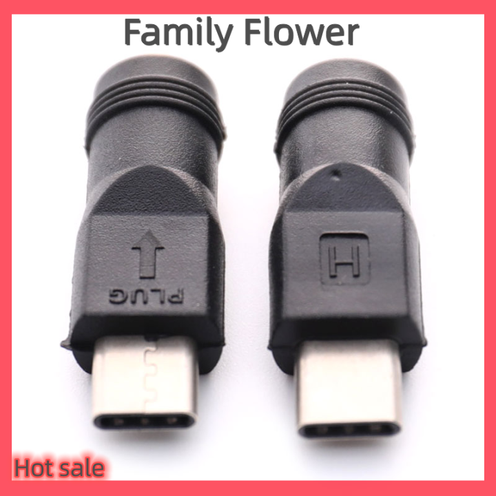 Family%20Flower%20Flash%20Sale%20DC%20Power%20Adapter%20Converter%205.5x2.1mm%20Female%20Jack%20to%20USB%20Type%20C%20Male%20Connector%20-%20Image%206