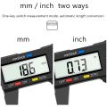 Stainless steel metal shell digital caliper 0-150mm measuring tool color display Lcd Digital Electronic Carbon-0-150mm.