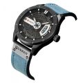 Curren 8301 - Leather Analog Watch for Men. 