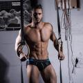 (1 Pieces) PUMP Comfort Cotton Underwear Men Jockstrap Briefs Low Waist Men Underpants Male Panties Stripe Mens Innerwear H489.