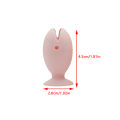 Tooth Brush Cover Caps Stand Cute Standing Portable Travel Toothbrush Head Cover Cute Fish Shape Silicone Suction Cup Toothbrush jingu. 