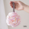 Bath Sponge Soft net foaming rich bath ball new splicing color large bath flower bath ball bath ball household toiletries -1pcs. 