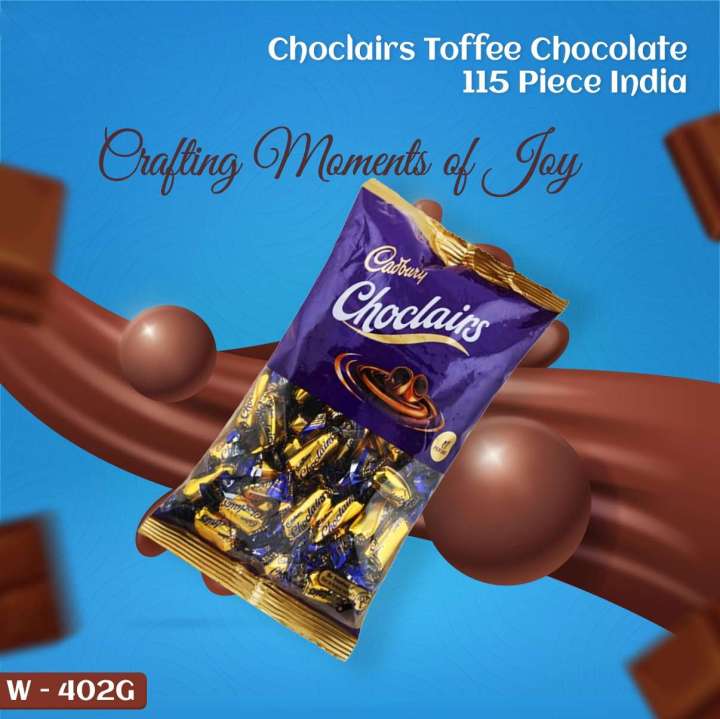 Choclairs Toffee Chocolate - 120 Piece Indian