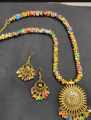 Trendy Women's Sita Necklace Set for Party and Special Occasions.