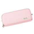 ANGOO Pencil Case 3 Compartment Pouch Pen Bag for School Teen(Black) - pencil bag.