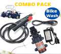 Motorcycle/Car Washer Machine, Water Pump Hose Pipe Spray Gun Full Set Combo, Water Pump for Bike/Car Wash & Garden Irrigation, Motorcycle Wash Pump (313425595). 