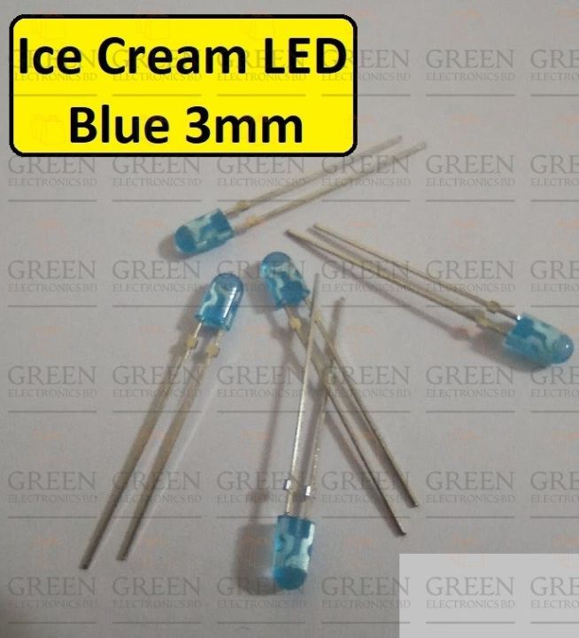 50Pcs%20Ultra%20Bright%20Blue%20Color%203mm%20Ice%20Cream%20LED%20Light%20Emitting%20Diode%20For%20Lighting%20LED%20Outdoor%20LED%20Torch%20Light%20Electronic%20Project%20DIY%20-%20Image%203