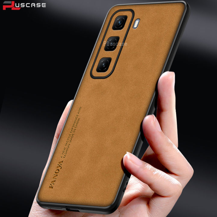 【Limited-time offer】 PlusCase for Hot Hot 50Pro4G Soft Frame Slim Matte Durable Shockproof Case