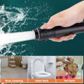 1/2 Pcs Five-speed High Pressurized Handheld Shower Head Supercharged Shower Nozzle Water Saving Hand Shower Bathroom Accessories - bathroom accessories. 