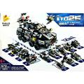 swat armando car 12 in 1   572 pieces. 