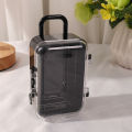 【COOL】 1PC Trolley Case Storage Box Creative Mini Suitcase Jewelry Storage Box. 