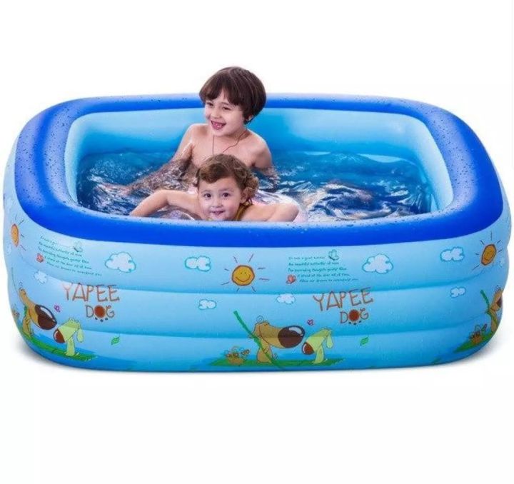 Kids%20Baby%20Children%20lInflatable%20Swimming%20Pool%20Bath%20Tub%20Portable%20Outdoor%20Summer%20Water%20Fun%20Play%20Toy%20(4.5%20Feet%20/3%20Feet)%20-%20Image%206