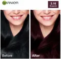 Indian product Hair styling Garnier Color Natural Burgundy shade no 3.16 used for male/female - 70 ml + 60 gm. 