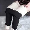 New Thick wool pants Stylish Women's Thermal High waist pants Velvet Winter Elastic pants for Outdoor activities Daily wear Cold weather Winter sports Casual occasions. 