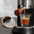 Italian Coffee Extraction Reflector Espresso Multi-Directional Rotating Visual Extraction Mirror Coffee Machine Sight Glass.