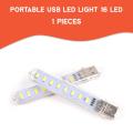 Portable Usb Led Light 16 LED Ultra Bright Table Desk Lamp Book Night Light for Power Bank Laptop.