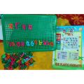 Bangla Alphabet Number Mathematics Blocks Lego Game Board Smart Educational Toy Set For Kids Create English Word Sentence Simple Math. 