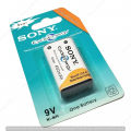 Sony cycle Energy 9V rechargeable battery 450mAh. 