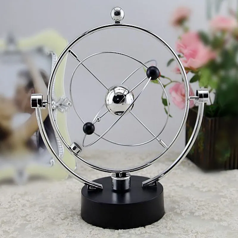 Perpetual Motion Desk Sculpture Toy Kinetic Art Galaxy Planet Balance Mobile Magnetic Executive Office Home Decor op Toy Men Women Stress Relief Daraz .bd