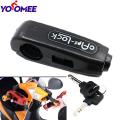 Yoomee 1 Pcs Security Grip Caps Lock for Motorcycle Anti Theft Lock. 