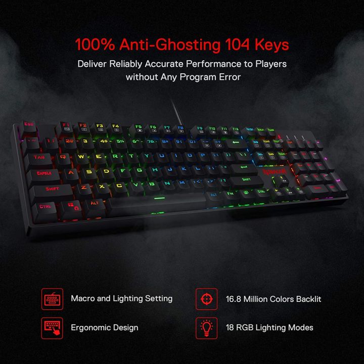 REDRAGON%20K582%20SURARA%20RGB%20BACKLIT%20HOT%20SWAPPABLE%20MECHANICAL%20GAMING%20FULL%20KEYBOARD(RED%20SWITCH)%20-%20Image%203