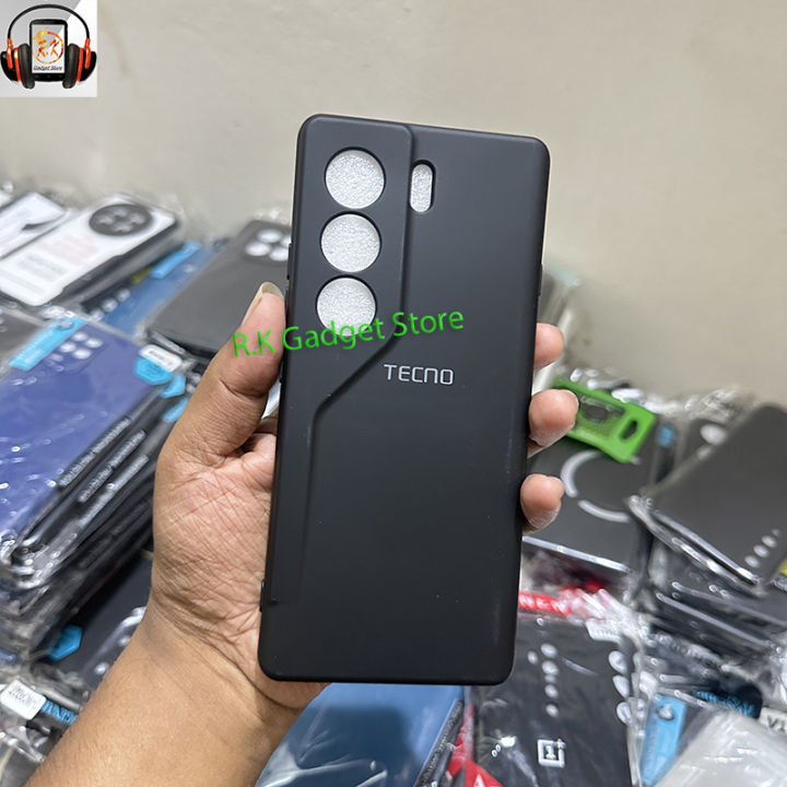Tecno Camon 40 PRO -Casing Official Style Liquid Silicone Cover Soft Case - Phone Back Cover For Tecno Camon40 Pro Phone Case