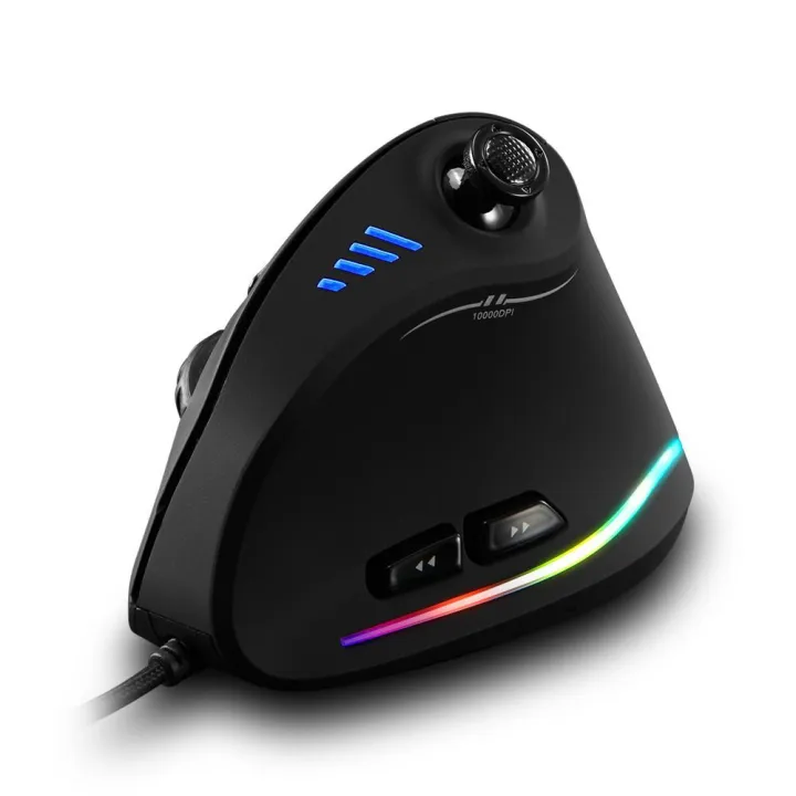 Zelotes%20C-18%20Vertical%20Wired%20Gaming%20Mouse%2011%20Programmable%20Buttons%20Adjustable%2010000DPI%20Laser%20Engine%20RGB%20Light%20Belt%20128KB%20On-board%20Memory%20-%20Image%208
