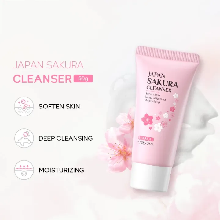 LAIKOU%20Sakura%20Cleanser%20Face%20Wash%20-%2050g%20-%20Image%203