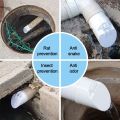 Anti Odor Drainage Pipe Floor Drains Multifunctional Large Displacement Rain Pipe Cap 50-160mm anti-rat Strainer Plug.