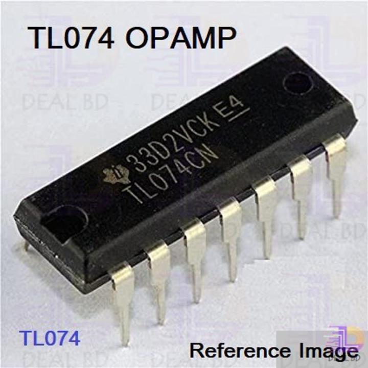 2Pcs- TL074CN TL074 DIP-14 Operational Amplifiers Op Amps JFET Input ...