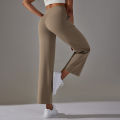 Wide Leg Pants With Pockets Women's Loose Yoga High Waist Legging Drawstring Outdoor Casual Jogging Gym Sports Flare Pants. 