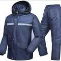 Rain Coats for Men Waterproof Jacket and Pant multicoloured free size.