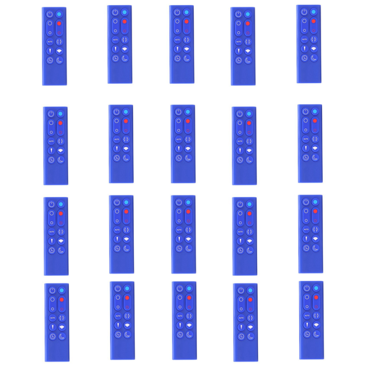 20X Replacement Remote Control HP02 HP03 for Pure Hot+Cool Link HP02 HP03 Air Purifier Heater and Fan(Blue)