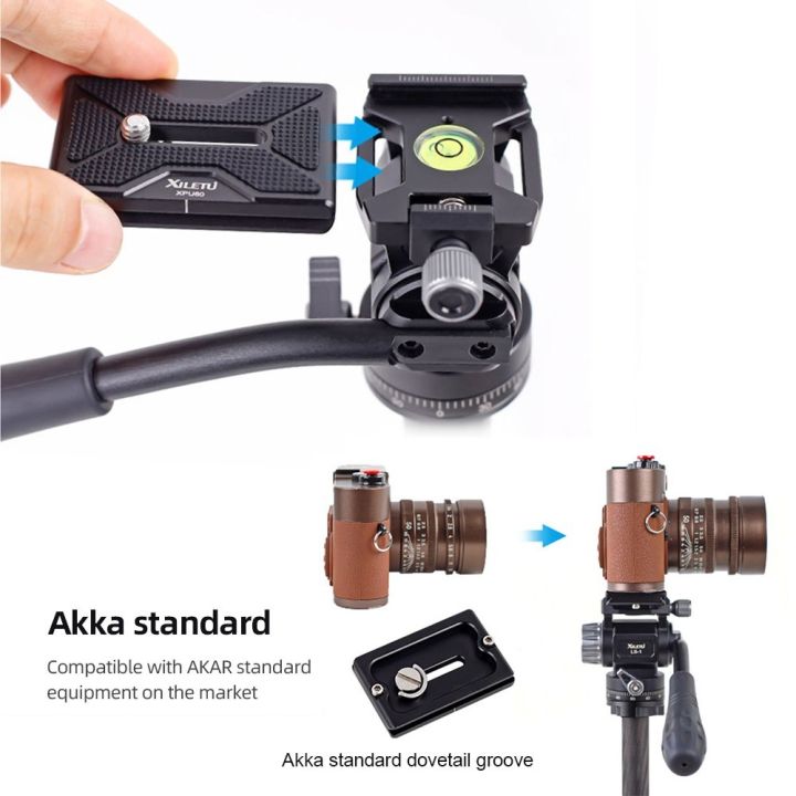 XILETU%20LS-1%20Compact%20Video%20Fluid%20Head%20Pan%20Tilt%20Tripod%20Head%20Panorama%20Ballhead%20Tripod%20Mount%20-%20Image%208