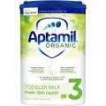 Aptamil Organic 3 Toddler Baby Milk Powder Formula, from 1 Year, 800 g. 