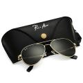 Pro Acme 3 SIZE Classic Pilot Sunglasses Men Women Polarized Metal Frame Mirrored Lens Glasses for Driving for Kids PC0324.