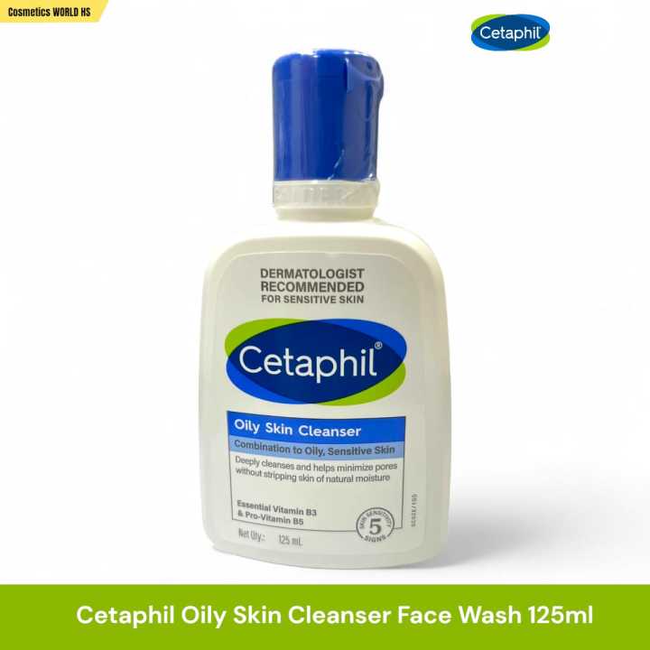 Cetaphil Oily Skin Cleanser Face Wash 125ml