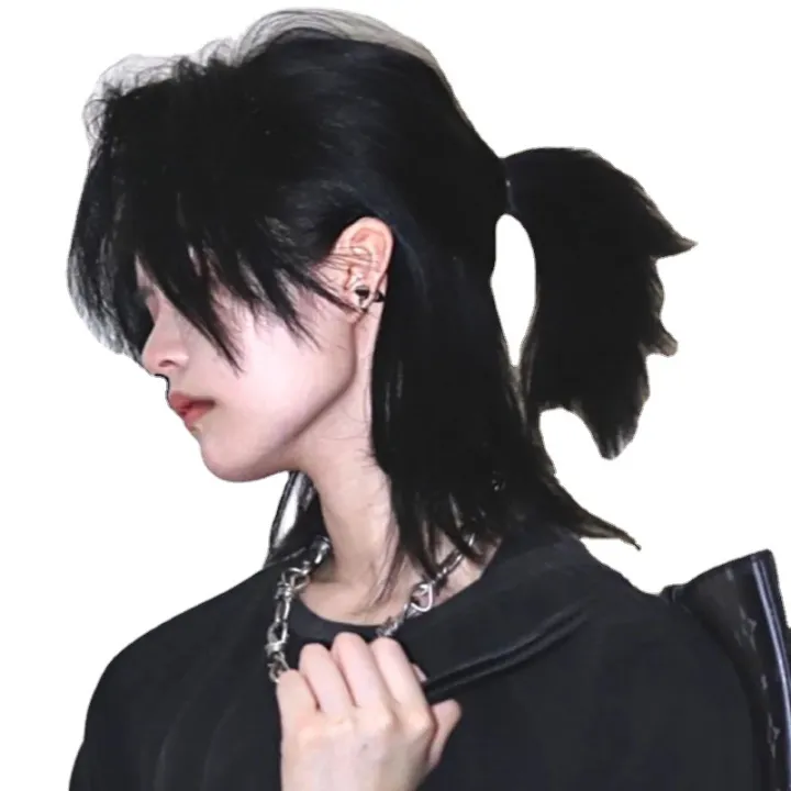 Samurai%20head%20wig,%20Japanese%20handsome,%20neutral%20mullet%20head,%20fluffy%20natural%20wolf%20tail%20men's%20and%20women's%20hair%20sets,%20spot%20one%20piece%20for%20delivery%20-%20Image%205