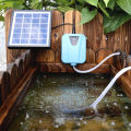 Solar Powered Oxygenator Water Oxygen Pump Pond Aerator Aquarium Airpump. 
