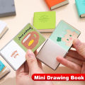 3Pcs High Quality Mini Painting Book Portable Travel Watercolor Sketchbook Cute Pocket Drawing Book School Supplies Gifts. 
