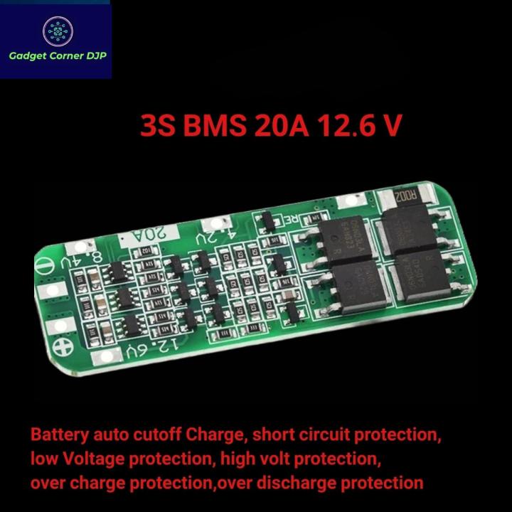 3S%2020A%20Lithium%2018650%20Charger%20PCB%20BMS%20Protection%20Board%2012.6V%2018650%20Li-ion%20Cell%20Charging%20Module%2011.1V%20-%20Image%202