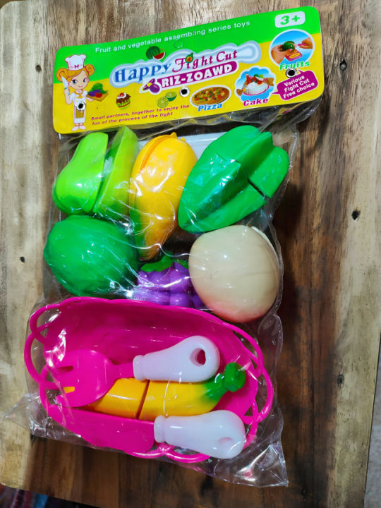 Fruits Cutting Toys for Kids Pretend Play Kitchen Toys Play Food