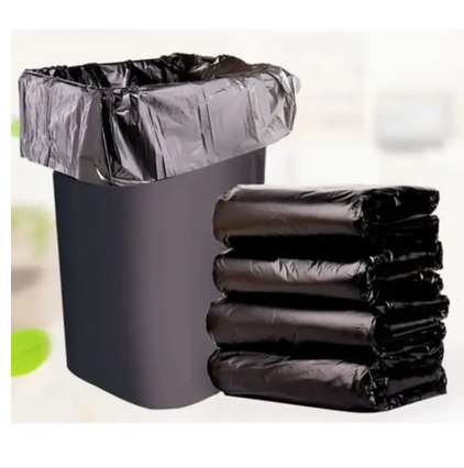 BLACK 25/50/100PCS Trash Bag / Poly Bag / Garbage Bag / Moyla Felar Bag / Polibag
