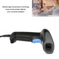 QR Barcode Reader, Global Image Transmission Barcode Scanner USB for Computer. 