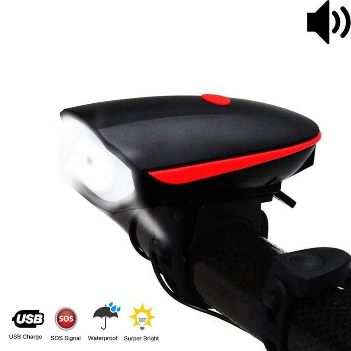 Bicycle%20Rechargeable%20Front%20light%20with%20high%20loud%20horn%20-%20Image%202