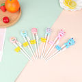 1Pair Chopsticks Plastic For Kids Cartoon Learning Chop Sticks Training Chopstic Podazz.