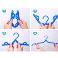 2pcs Folding Hangers Portable Outdoor Non-slip Hanger Portable Travel Cloth Hanger - Hanger. 